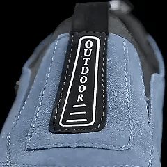 Sapatos ortopédicos confortáveis em camurça — com apoio para o arco do pé e propriedades analgésicas