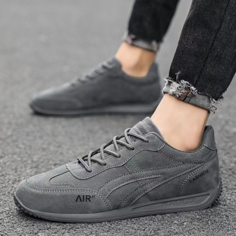 Sapatos ortopédicos confortáveis — em pele de camurça selecionada, com apoio para o arco do pé, para aliviar a dor; leves e com amortecimento.