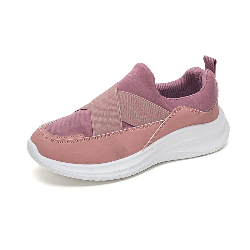 Sapatos ortopédicos confortáveis — com apoio do arco do pé, para aliviar a dor; macios e com amortecimento