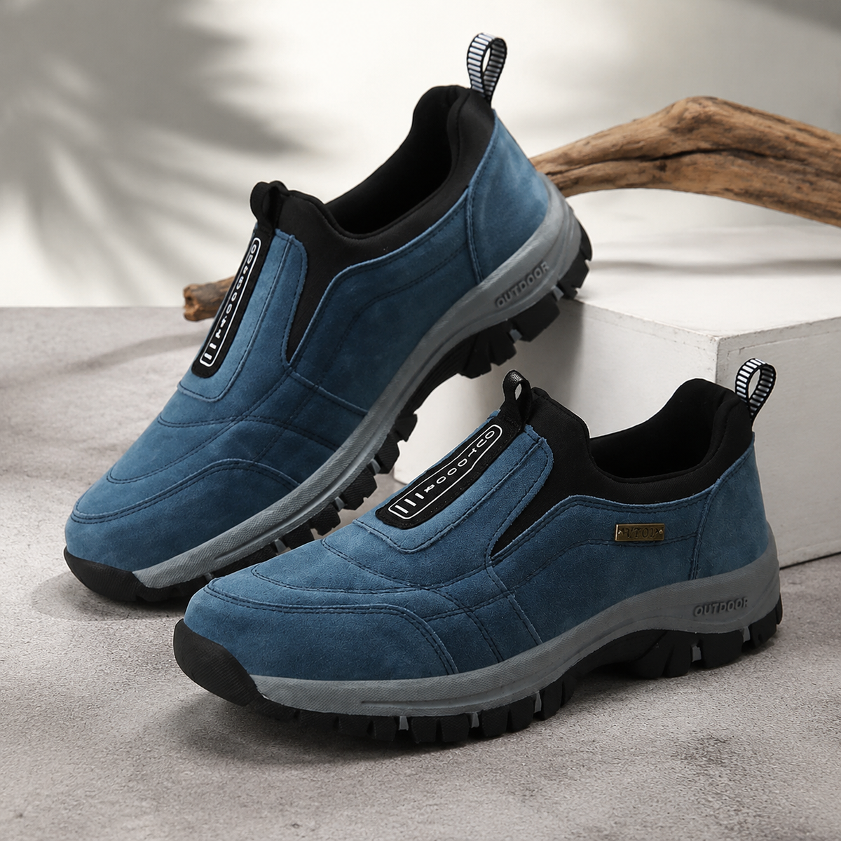 ✅30% de desconto hoje: Não perca! 🎉Sapatos ortopédicos de camurça macios e confortáveis - sapatos de caminhada ultraleves🎁Concebidos para aliviar as dores nas pernas