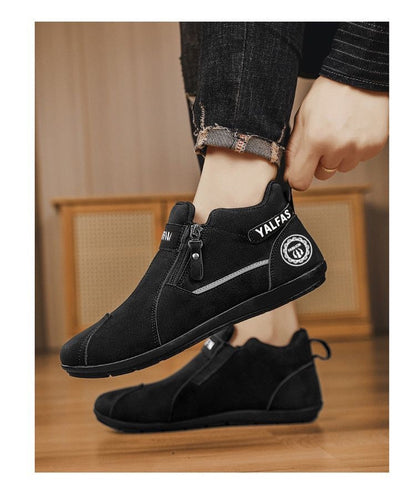 Sapatos ortopédicos antiderrapantes e confortáveis — macios e confortáveis, com excelente apoio — aliviam as dores nos pés.