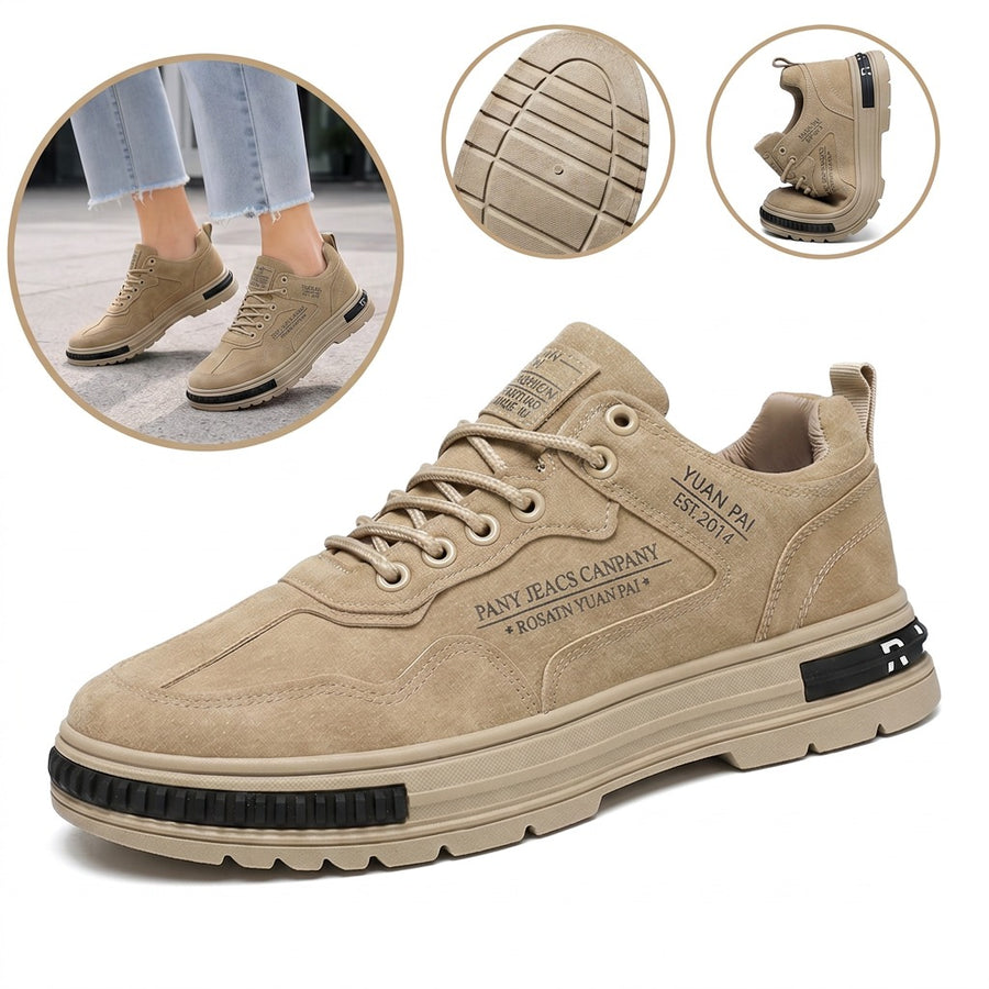 Sapatos ortopédicos confortáveis — macios e confortáveis, com excelente apoio — aliviam as dores nos pés.