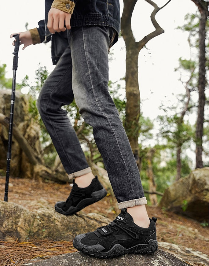 Sapatos ortopédicos para caminhadas ao ar livre — com apoio do arco plantar para caminhar com conforto