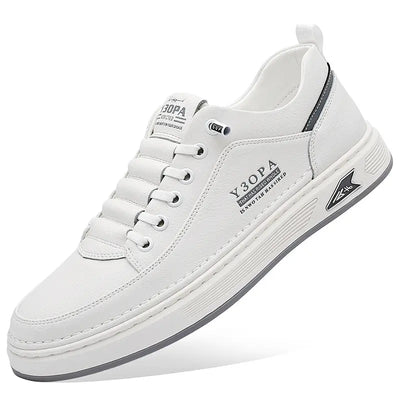 Sapatos ortopédicos confortáveis — costurados à mão, com amortecimento suave e revestimento em pele impermeável.