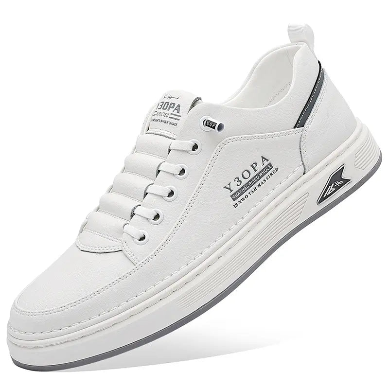 Sapatos ortopédicos confortáveis — costurados à mão, com amortecimento suave e revestimento em pele impermeável.