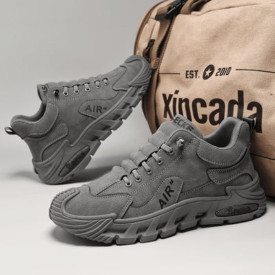 Sapatos ortopédicos casuais e confortáveis — em couro bovino italiano, feitos à mão com apoio do arco plantar