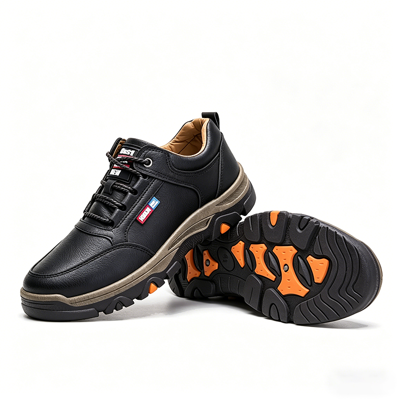 Sapatos ortopédicos confortáveis e casuais — fabricados à mão em pele de vaca italiana, com apoio para o arco do pé