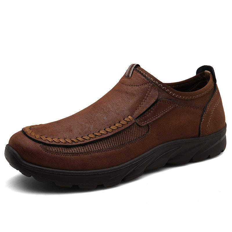 Sapatos ortopédicos confortáveis — apoio ergonómico do arco do pé, que alivia a dor, com biqueira larga que não aperta o pé.
