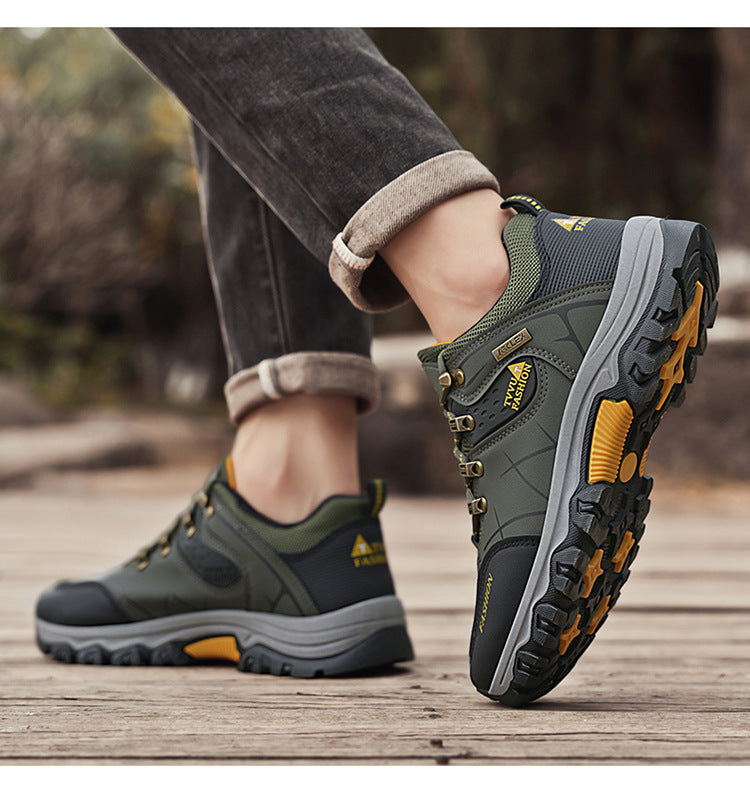 Sapatos ortopédicos de caminhada ao ar livre — com apoio do arco plantar e aderência antiderrapante em qualquer terreno