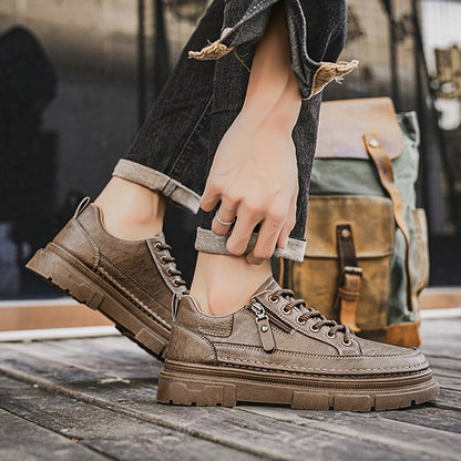 Sapatos ergonómicos com palmilha ortopédica — Couro de vaca italiano de alta qualidade, apoio do arco, estabilidade do calcanhar e alívio da dor nos pés