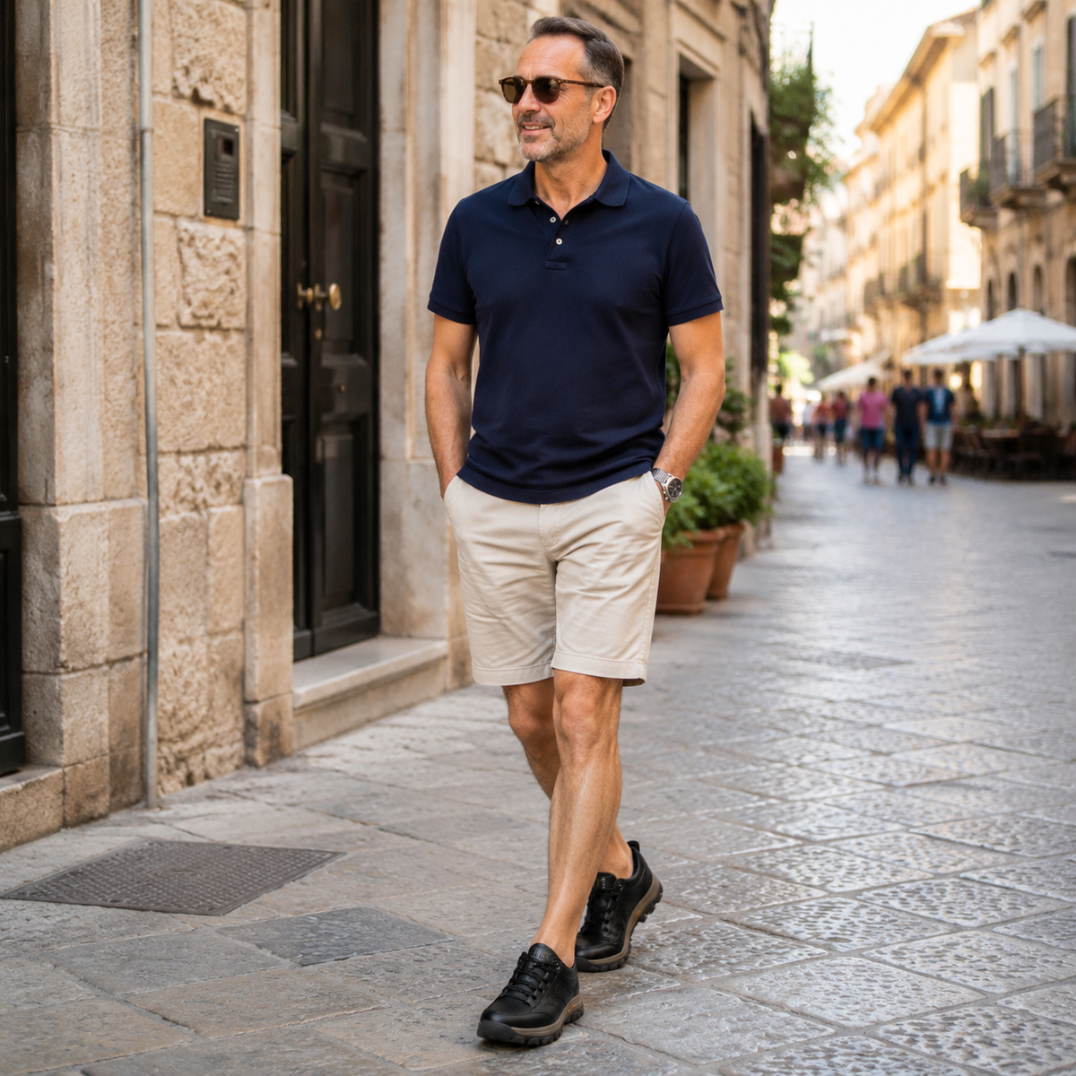 ⏰Último dia! 30% de desconto! ✅ Sapatos confortáveis em pele genuína com suporte para o arco do pé para alívio da dor - Design ergonómico 🔴 Feitos à mão - Impermeáveis e antiderrapantes
