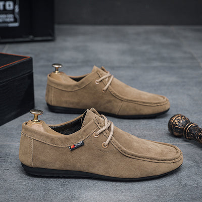 Sapatos ortopédicos casuais e confortáveis — feitos à mão em couro bovino italiano, com apoio do arco plantar