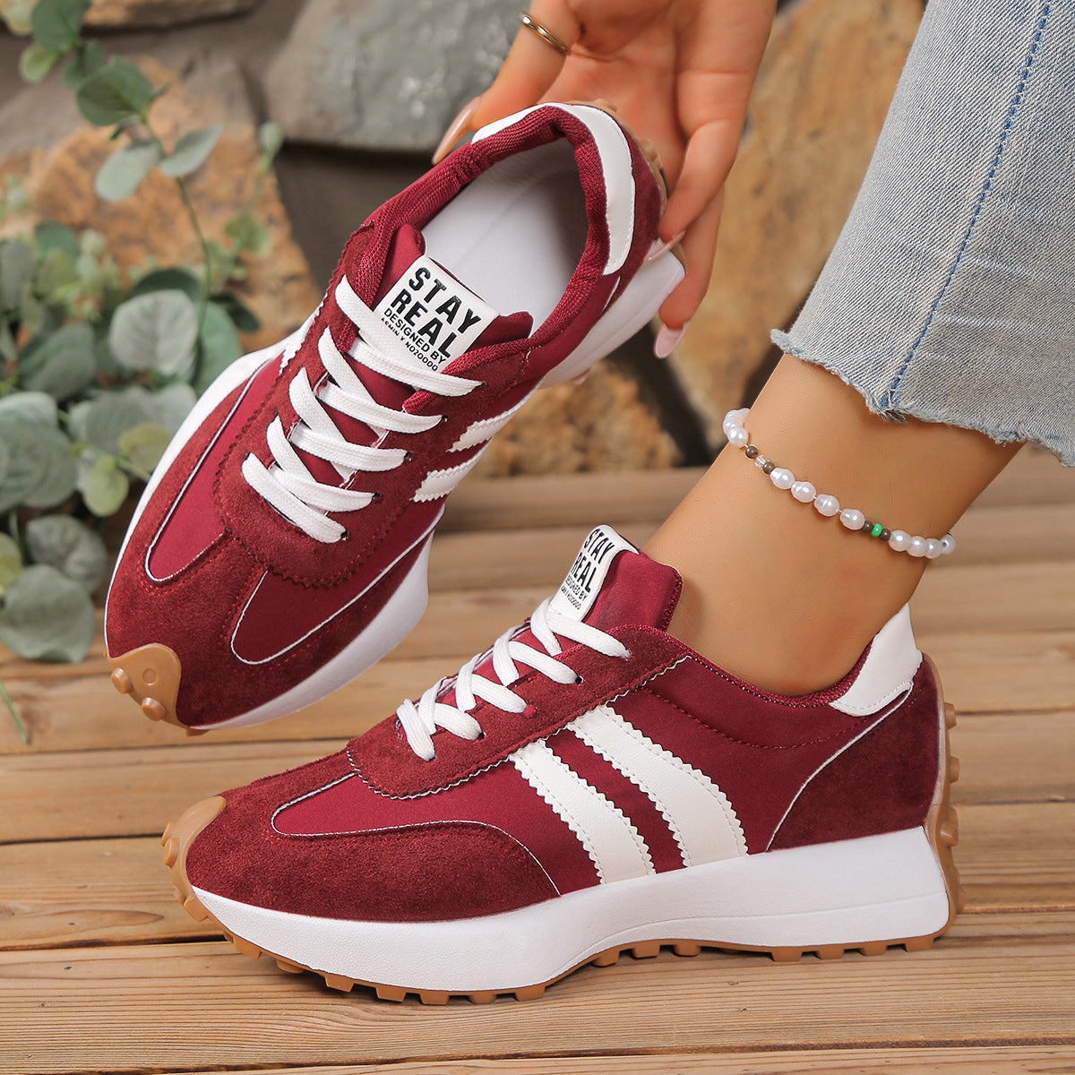 Sapatos ortopédicos desportivos casuais — com apoio do arco plantar e absorção de impactos para exercício diário