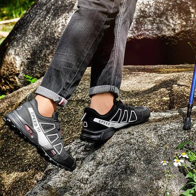 Sapatos ortopédicos desportivos e confortáveis — com apoio para o arco do pé, antiderrapantes, respiráveis e resistentes ao desgaste.