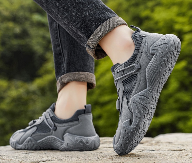 Sapatos ortopédicos para caminhadas ao ar livre — com apoio do arco plantar para caminhar com conforto