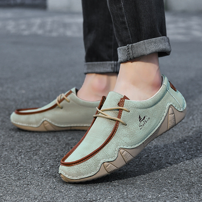 Sapatos ortopédicos confortáveis — apoio ergonómico do arco do pé, que alivia a dor, com biqueira larga que não aperta o pé.