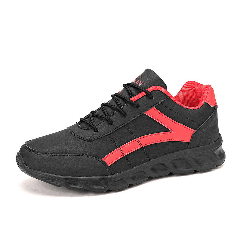 Sapatos ortopédicos confortáveis — com apoio do arco do pé, para aliviar a dor; leves, com amortecimento e revestimento em pele impermeável.