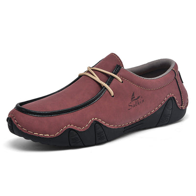 Sapatos ortopédicos confortáveis — apoio ergonómico do arco do pé, que alivia a dor, com biqueira larga que não aperta o pé.